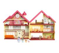 Bluey Maison de Jeu et boîte à Jouets, 29 Accessoires, 4 Personnages, Bingo, Chattermax et Nana, 50 Sons et Phrases avec Piste de Danse Mobile et lumières Clignotantes