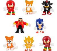 Figurine mini Moose Toys Goo Jit Zu Sonic 6 cm pressable squishy Multicolore