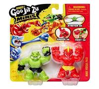 Moose Toys Goo Jit Zu Mini pack contre Blazagon vs Rockjaw