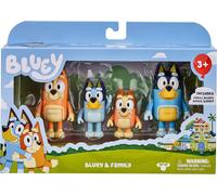 Coffret de 4 figurines de la famille de Bluey - MOOSE TOYS