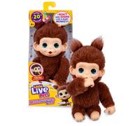 Moose Toys Little Live Pets My Baby Monkey 'Chikki Cherry