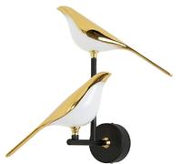 Moosee Bird Twin applique murale 2x14 W doré MSE1501100458
