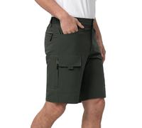 Moosehill Short de randonnée cargo pour homme - Imperméable - Avec 6 poches - Léger et respirant - Pantalon de VTT - Short de cyclisme - Bermuda - Pantalon de trekking - Pantalon d'extérieur d'été,