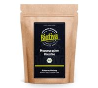 Mooseuracher Haustee Bio 200g - Menthe poivrée, Mélisse, Hysope, Plantain lancéolé & Souci - Mélange de plantes - issu de l'agriculture bio contrôlée - Biotiva