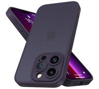 Mootobo Coque iphone 12 Pro Max (6,7 Pouces) Protection Antichoc Militaire, Dos Mat Anti-Traces de Doigts, Protection renforcée de l'appareil Photo- Violet foncé