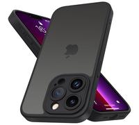 Mootobo Coque iPhone 13 Pro, Protection intégrale de qualité Militaire de 3 m, Protection Contre Les Chutes de Doigts avec Dos Mat Anti-Traces de Doigts(Noir)