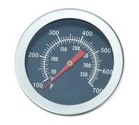 MOOTVGOO Thermomètre de barbecue en acier inoxydable de 5,1 cm - Indicateur de chaleur de rechange pour Charbroil, Jenn-Air, Chargriller, Perfect Flame, King Griller, Dyna-glo