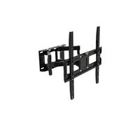 INOTEK Support Mural TV 32-65“ Pouces (82-165cm) Double Bras Articulé Orientable et Inclinable Fixation Murale télévision VESA Max 400x400 Charge 35kgs Max.
