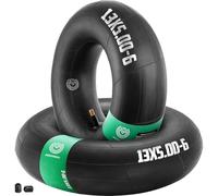 MOOVMOOV - Chambre à air 13x5.00-6 avec Valve Droite TR13 (x2) | Pour Razor Dirt Quad, Tondeuses à Gazon, VTT, Brouettes, Diables, etc. | Pour Pneus 13 X 5.00-6/5.30-6", 4.50-6" et 5.30/4.50-6"
