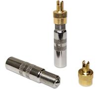 MOOVMOOV Rallonge de Valve de Pneu de 4 cm Ultra Pratique pour accès Difficile et étroit avec Petit Démonte-obus intégré. Utilisation Parfaite pour Trottinette électrique Dualtron et Xiaomi