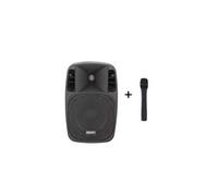 Power Acoustics Moovy 08 Mk2 - Sono portable 8’’ sur batterie + 1 micro main VHF