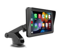 MOOWI Carplay Voiture pour Isuzu All Models Dmax Mux 2000-2023 2024+, 7 Pouces Portable IPS Ecran Tactile Stéréo de Voiture avec Navigation Assistant Vocal