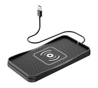 MOOWI Chargeur Induction Voiture pour Fiat Panda Punto Ulysse Brava Barchetta, 20W Rapide Chargeur de Voiture sans Fil Type-C/USB Tapis de Charge sans Fil,B 30cm Cable USB Plug