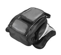 MOOWI Sacoche Reservoir Moto pour Kawasaki Vulcan 1700 Nomad 2009-2017, Magnétique Imperméable Multifonction Sac de Réservoir de Moto avec Housse de Pluie pour Voyage