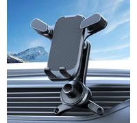 MOOWI Support Téléphone Voiture pour Renault Arkana Captur Clio, Crochet Stable Prise Ferme Porte Téléphone Voiture, Support Telephone Voiture Bouche D'aération Réglable,A-M