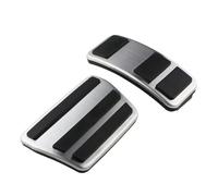 MOOWI Voiture Pédales Couvre pour Ford Puma 2019-2023 Ecosport 2013-2023, Antidérapant Antirouille Repose Pieds Performance Pedals Aluminium Couvre-pédale d'accélérateur et de Frein,at