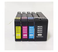 Mooyaya Cartouches d'encre HP963 et HP967 compatibles avec Les imprimantes OfficeJet Pro 9010, 9015, 9020, 9022 et 9025 (références 963XL, 967XL, 962XL, 964XL et 965XL).(1SET(KCMY))