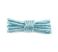 Mooybay 1 paire de lacets ronds à paillettes, largeur 4 mm, adaptés aux chaussures de sport et en cuir, accessoires de remplacement durables,180 cm