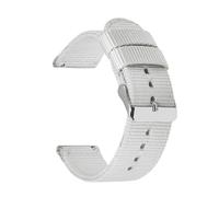 Mooybay Bracelet de montre en nylon durable, 18 mm-24 mm, longueur 20 cm, bracelet de rechange unisexe, idéal pour un usage quotidien,22 mm