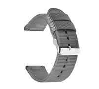 Mooybay Bracelet de montre en nylon durable, 18 mm-24 mm, longueur 20 cm, bracelet de rechange unisexe, idéal pour un usage quotidien,20 mm