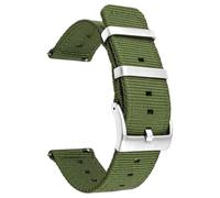 Mooybay Bracelet de montre en nylon durable, 18 mm-24 mm, longueur 20 cm, bracelet de rechange unisexe, idéal pour un usage quotidien,22 mm