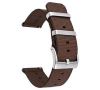 Mooybay Bracelet de montre en nylon durable, 18 mm-24 mm, longueur 20 cm, bracelet de rechange unisexe, idéal pour un usage quotidien,20 mm