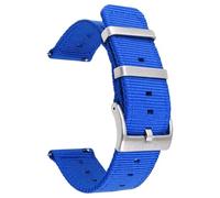 Mooybay Bracelet de montre en nylon durable, 18 mm-24 mm, longueur 20 cm, bracelet de rechange unisexe, idéal pour un usage quotidien,20 mm