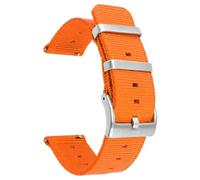 Mooybay Bracelet de montre en nylon durable, 18 mm-24 mm, longueur 20 cm, bracelet de rechange unisexe, idéal pour un usage quotidien,20 mm