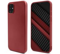 Moozy Lifestyle. Coque conçue pour Samsung A51, rose vintage - Coque en silicone liquide avec finition mate et doublure en microfibre douce.