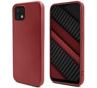 Moozy Lifestyle. Coque pour Samsung A22 5G, Rose Vintage - Case en Silicone Liquide avec Finition Mate et Doublure en Microfibre Douce, Étui Phone Case Cover