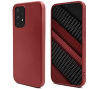 Moozy Lifestyle. Coque pour Samsung A33 5G, Rose Vintage - Case en Silicone Liquide avec Finition Mate et Doublure en Microfibre Douce, Étui Phone Case Cover