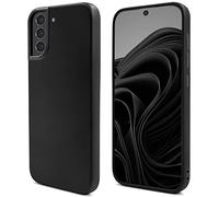 Lifestyle. Coque pour Samsung S21 5G, Samsung S21, Noire - Case en Silicone Liquide avec Finition Mate et Doublure en Microfibre Douce