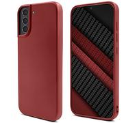 Moozy Lifestyle. Coque pour Samsung S21 5G, Samsung S21, Rose Vintage - Case en Silicone Liquide avec Finition Mate et Doublure en Microfibre Douce
