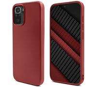 Moozy Lifestyle. Coque pour Xiaomi Redmi Note 10, Redmi Note 10S, Rose Vintage - Case en Silicone Liquide avec Finition Mate, Doublure en Microfibre Douce, Étui Phone Case Cover