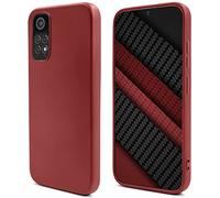 Moozy Lifestyle. Coque pour Xiaomi Redmi Note 11 Pro 5G et 4G, Rose Vintage - Case en Silicone Liquide avec Finition Mate et Doublure en Microfibre Douce, Étui Phone Case Cover