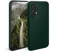 Moozy Minimalist Series Coque en Silicone pour Samsung A33 5G, Vert Foret - Finition Mate, Étui Fin et Mince de TPU Souple Cas de Couverture de Téléphone Case Cover