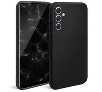 Moozy Minimalist Series Coque pour Samsung a54 5g en Silicone, Finition Mate, Étui Fin et Mince de TPU Souple Cas de Couverture de Téléphone, Coque pour Samsung a54, Noire