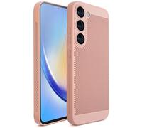 Moozy Minimalist Series Coque En Silicone Pour Huawei Nova 5t Et Honor 20, Beige Rose