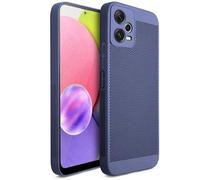 Moozy VentiGuard Coque pour Xiaomi Redmi Note 12 Pro 5G, Bleue - Coque Respirante avec Motif Perforé pour la Circulation d'air, Ventilation, Coque Anti-Surchauffe, Étui Phone Case Cover