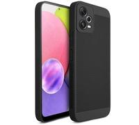 Moozy VentiGuard Coque pour Xiaomi Redmi Note 12 Pro 5G, Noire - Coque Respirante avec Motif Perforé pour la Circulation d'air, Ventilation, Coque Anti-Surchauffe, Étui Phone Case Cover