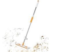 Mop à tête Plate - Poignée Extensible, épurateur Robuste | Tampon de Nettoyage à Haute Absorption, équipement Facile à Utiliser, pour Les espaces de Bureau, Les planchers ménagers idéaux, l'entretien
