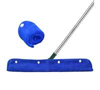 Mop Covers Washable,Reusable SMop Pads - 4 Pack Absorbent Squeegee Cover Cloth Set, Broom Repqueegee Cover | Broom Replacement Cloth,for Outdoor Home Kitchen Living Room Bathroom Floor Glass Wall Tile