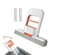 Mop De Plancher - Mops De Pulvérisation 15x13x3cm, Mini-Absorbant À La Main Paresseux À La Main À La Mãin avec 3 Têtes D'éponge De Remplacement, Mini-vadrouilles De Nettoyage De Bureau pour Cuisi