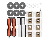 mop pads, Compatible avec les aspirateurs robots Xiaomi X10 Plus, X20+, brosses latérales principales, filtres HEPA, chiffons de nettoyage, sacs à poussière,for cleaner accessory