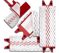 Mop Refill dbn micro strip red Mop Cover 3pcs 3x Mop Refill Vileda Ultramax Spare Parts Microfiber Mop Replacement Mop Covers Retoo