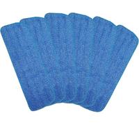 Mop Replacement Heads Floor Cleaning Pads 6 Pack | Wet/Dry Mops, for bona Floor Care System, compatible replacement heads