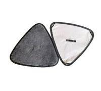 Mop Replacement Pads, Triangle Washable Reusable, 10 Piece Wet Refill, Wet Pads Refill Set, Hardwood Floor Dust Cleaning Home Bathroom Kitchen Living Room Bedroom Balcony Classroom Dormitory Usage