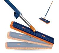 MOP ROTATINE - TOL DE Nettoyage DE Change DE 16,54 Pouces | MOP Lavable Réutilisable À 360 Degrés | Nettoyant Au Sol pour Le Dortoir De L'hôtel D'appartements | Compact Multifonctionnel pour Le Salon