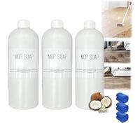 Mop Soap Brazilian Wave, Brazilian Waves MopSoap, Highly Scented Mop Soap, Scent Liquid Multipurpose Cleaners, Wood Cleaner for Mopping, Multisurface Bathroom & Kitchen Cleaner Supplies 120ml (3)