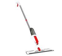 Mop Spray en microfibre - Balai spray pour nettoyage du sol - Coussinets réutilisables lavables | Nettoyant pour sols multifonction | Grande couverture multifonction | Pour garage, appartement